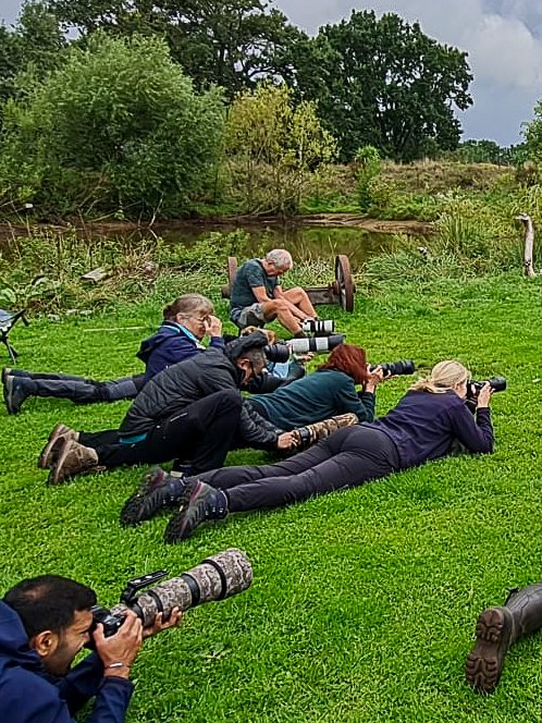 groep fotografie leerlingen